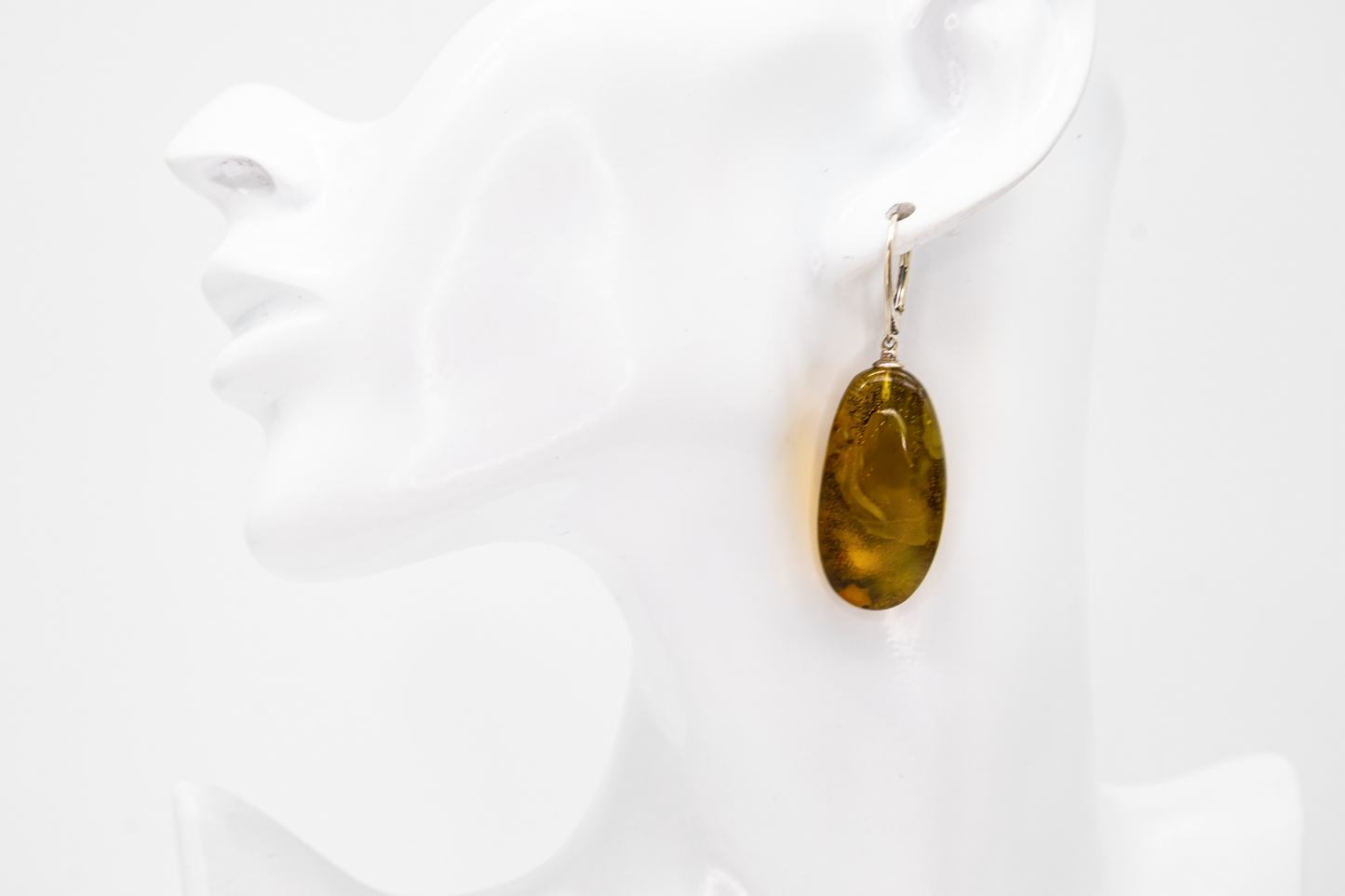Handarbeit Bernstein Ohrringe – einzigartiger Schmuck