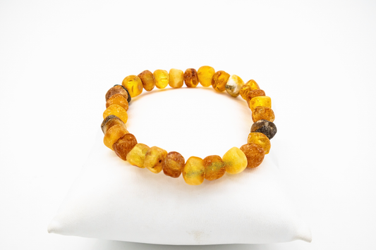 Armband aus echtem Bernstein – Unisex Schmuck