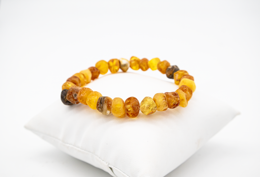 Armband aus echtem Bernstein – Unisex Schmuck