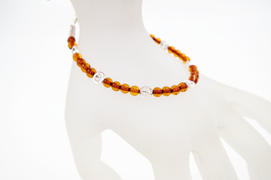 Bernsteinschmuck Armband – feiner Silberschmuck