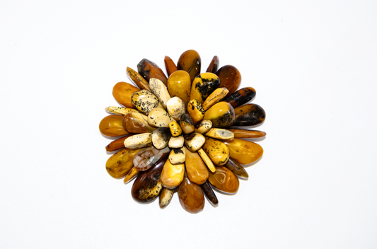 Vintage Brosche Bernstein – handgefertigtes Schmuck Geschenk