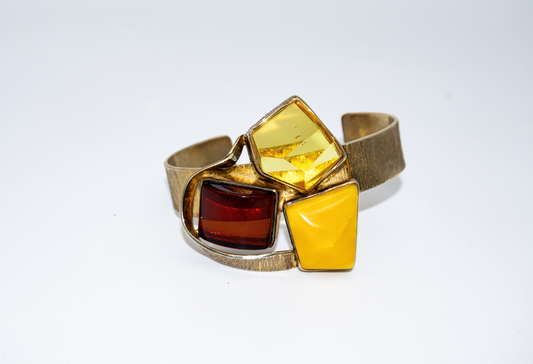 Armspange Unikat online – Bernstein Schmuck handgefertigt kaufen