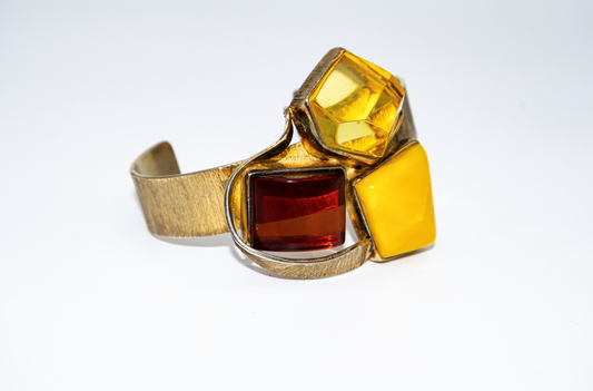 Armspange Unikat online – Bernstein Schmuck handgefertigt kaufen
