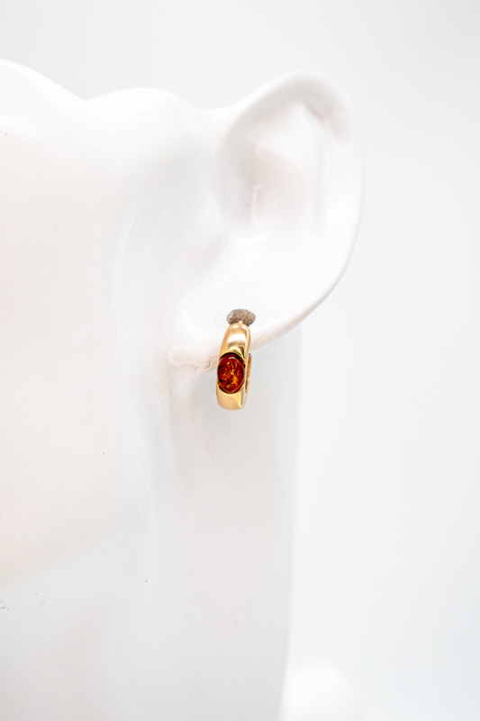 Exclusive amber earrings – fine &amp; high-quality handmade