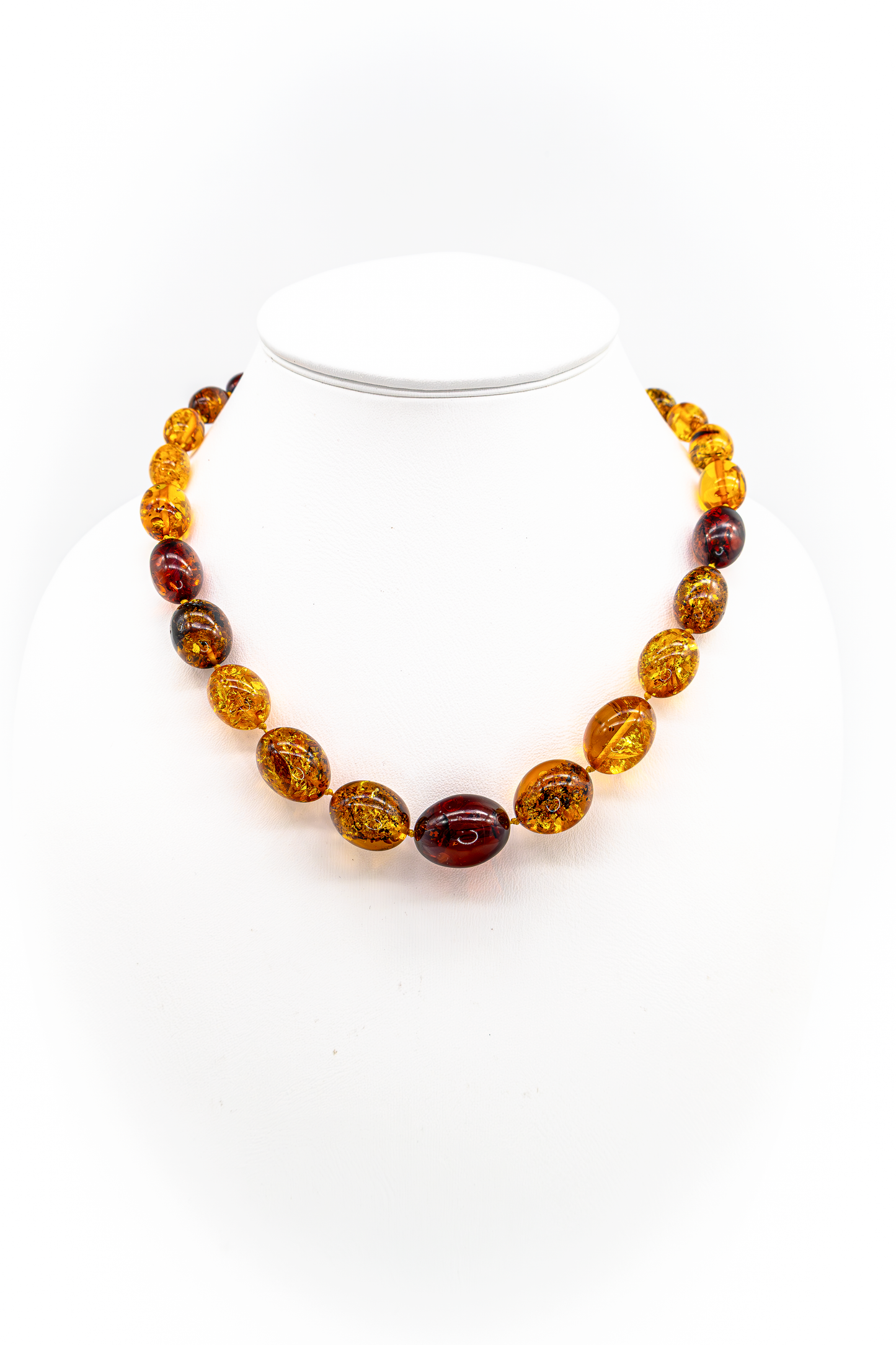 Luxe Barnsteen Ketting – Natuurlijk & Tijdloos