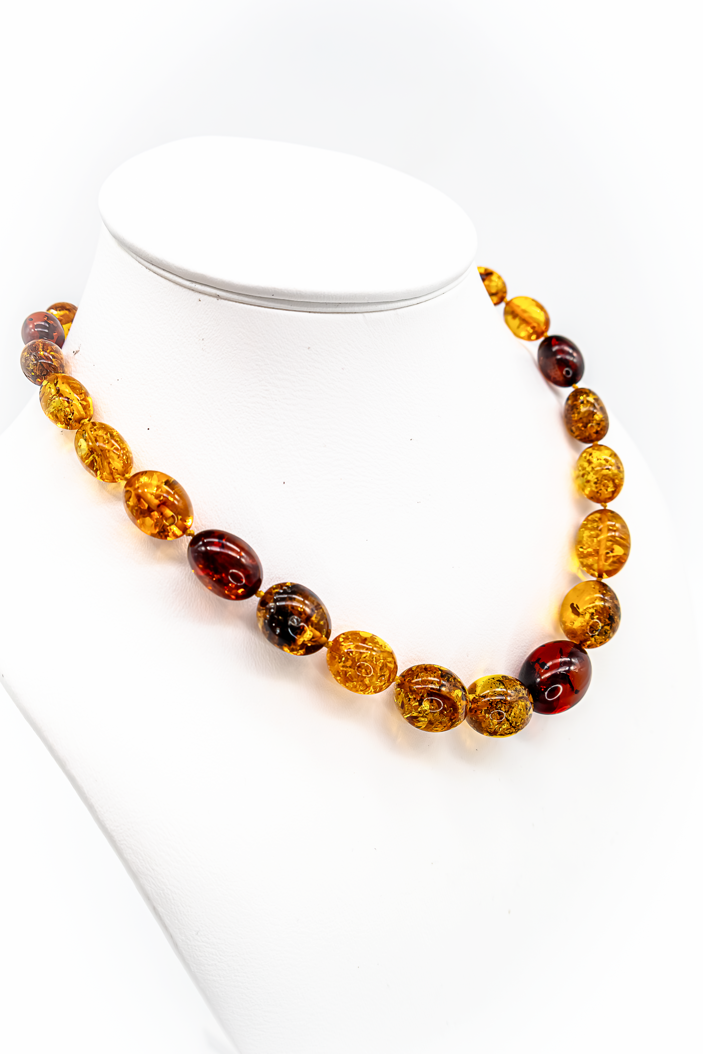 Luxe Barnsteen Ketting – Natuurlijk & Tijdloos