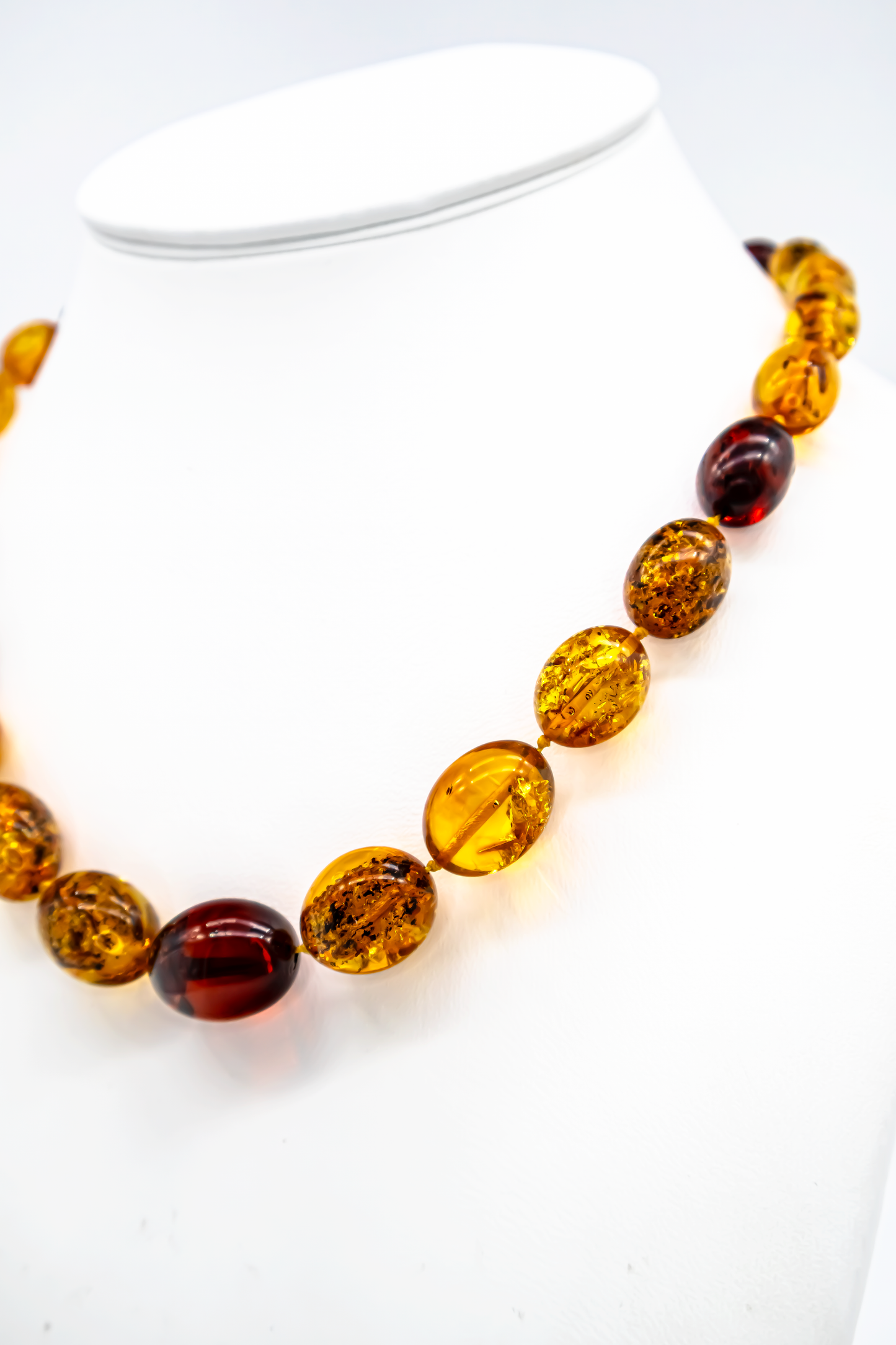 Luxe Barnsteen Ketting – Natuurlijk & Tijdloos