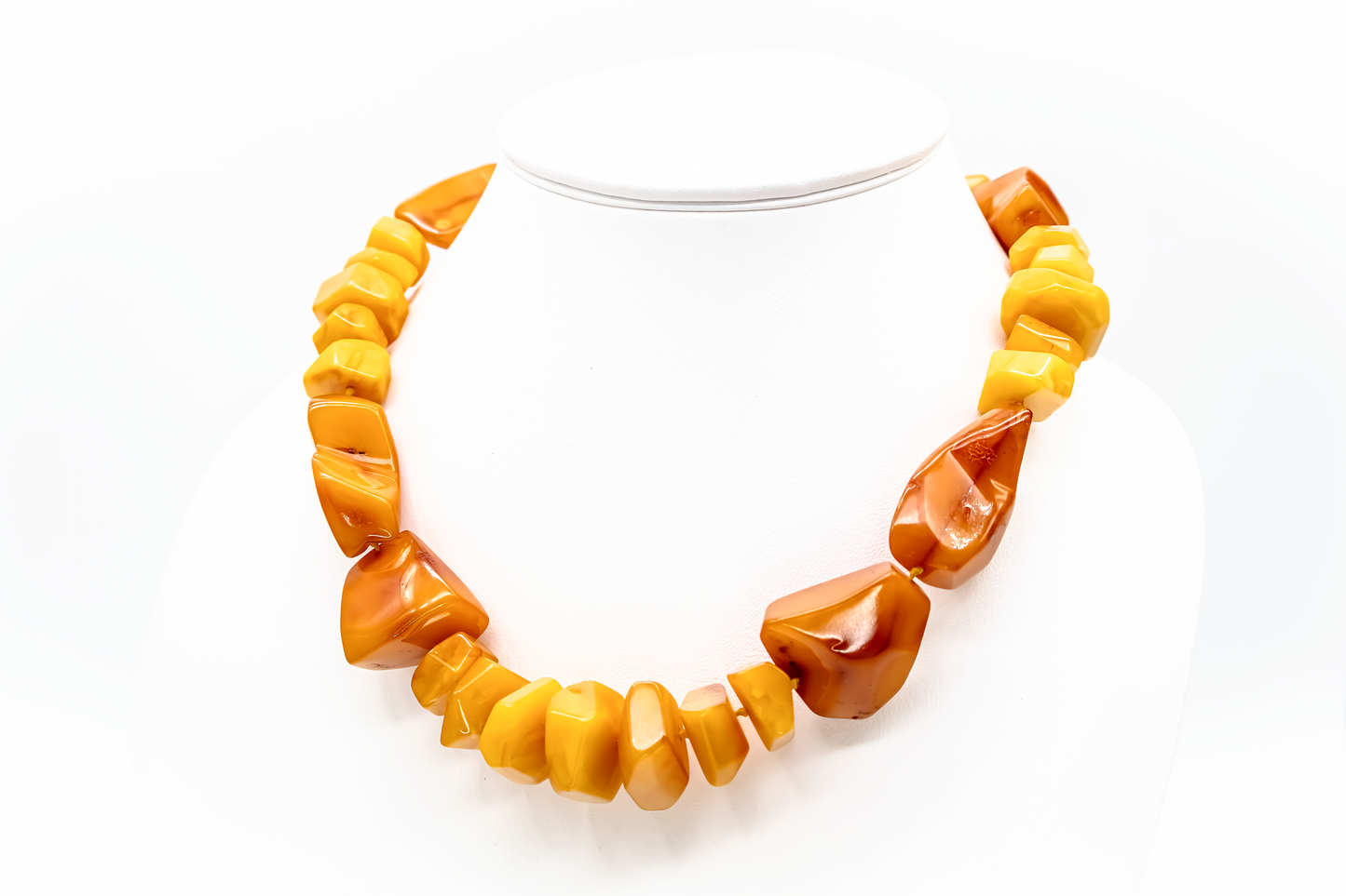 Luxuriöse Bernsteinkette – Handgefertigtes Einzelstück