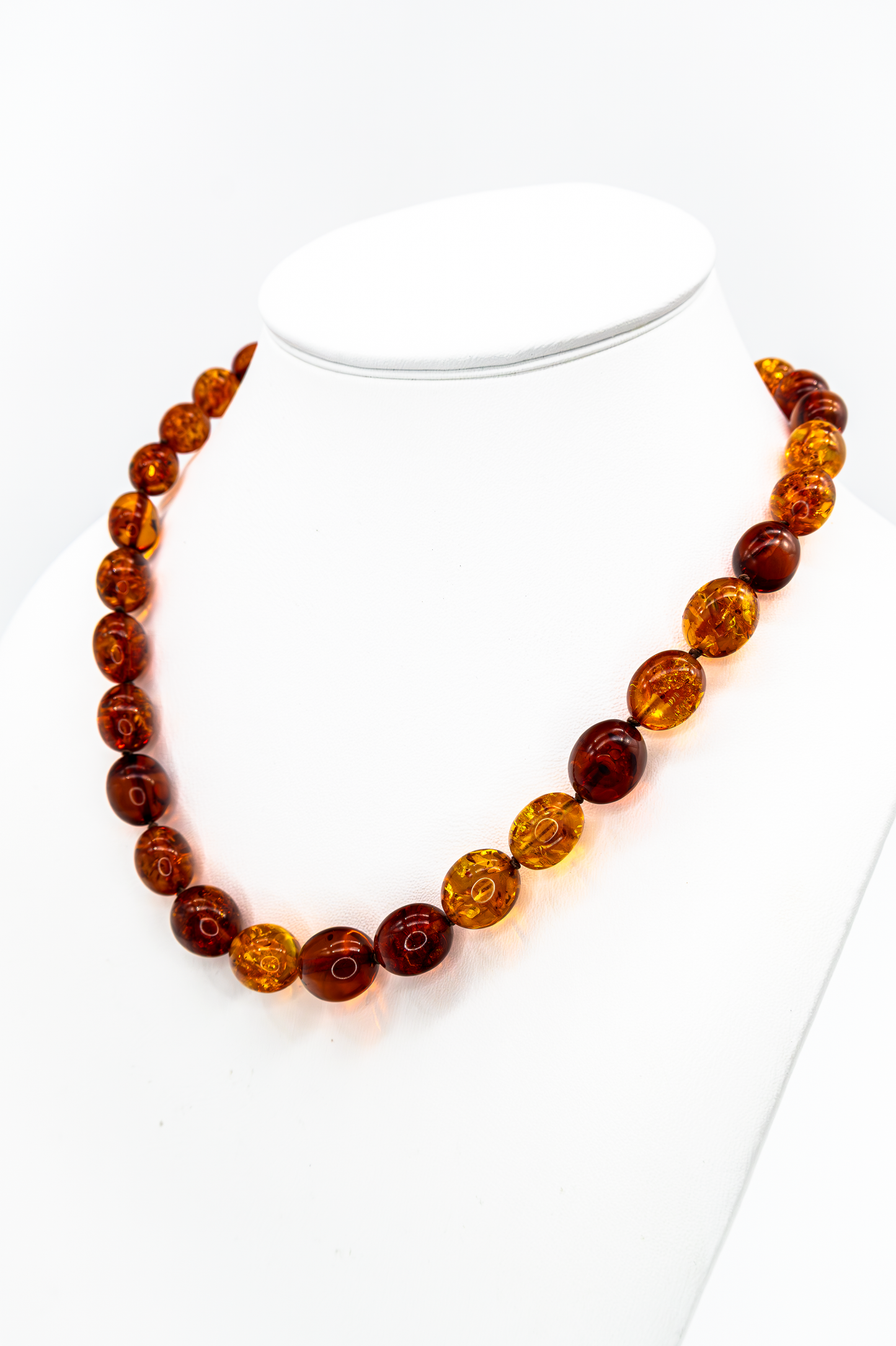 Bernstein Schmuck Unikat mit Karabinerverschluss