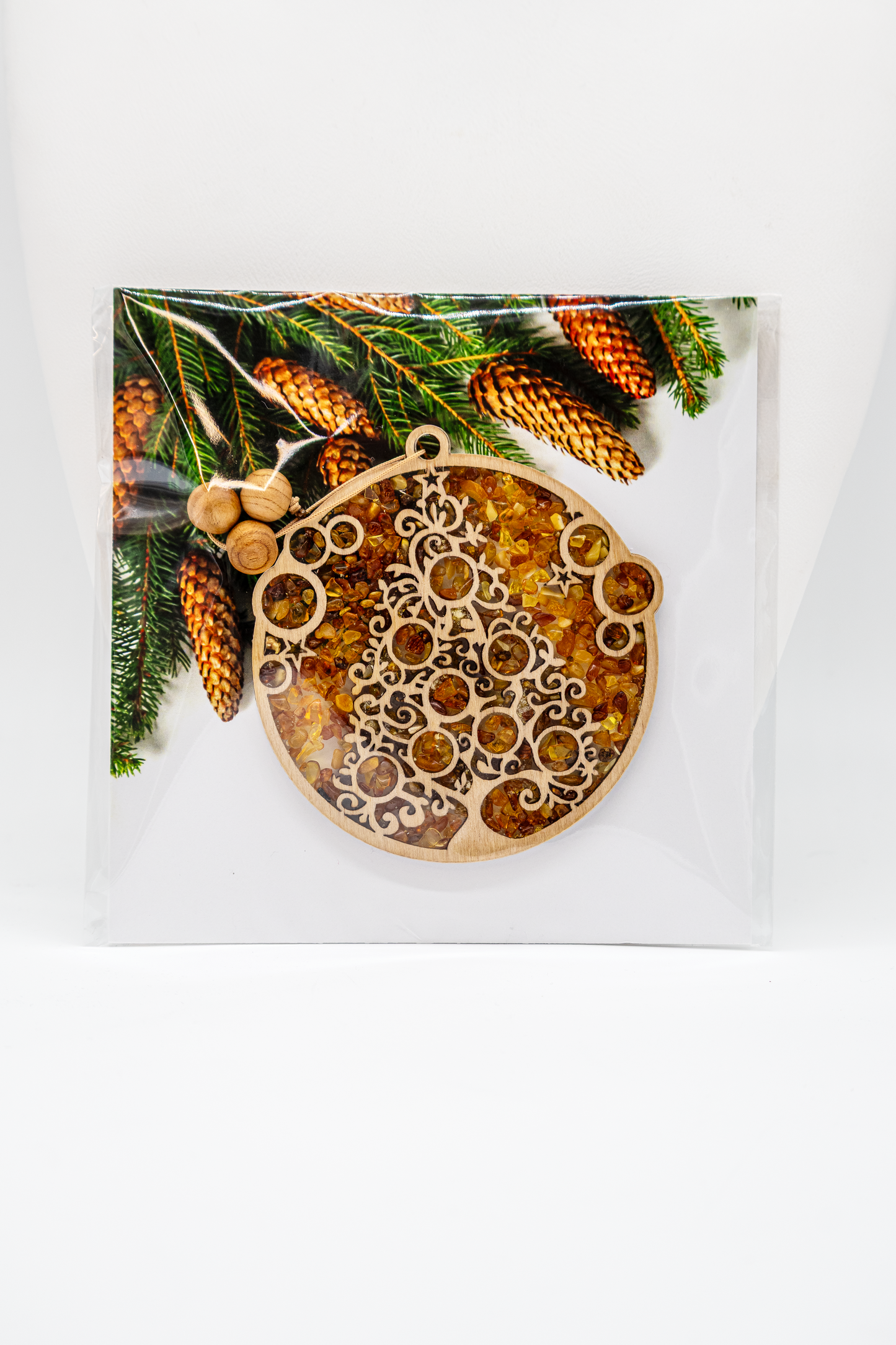 Weihnachtsdeko Natur: Filigrane Holz-Mandalas & Motive