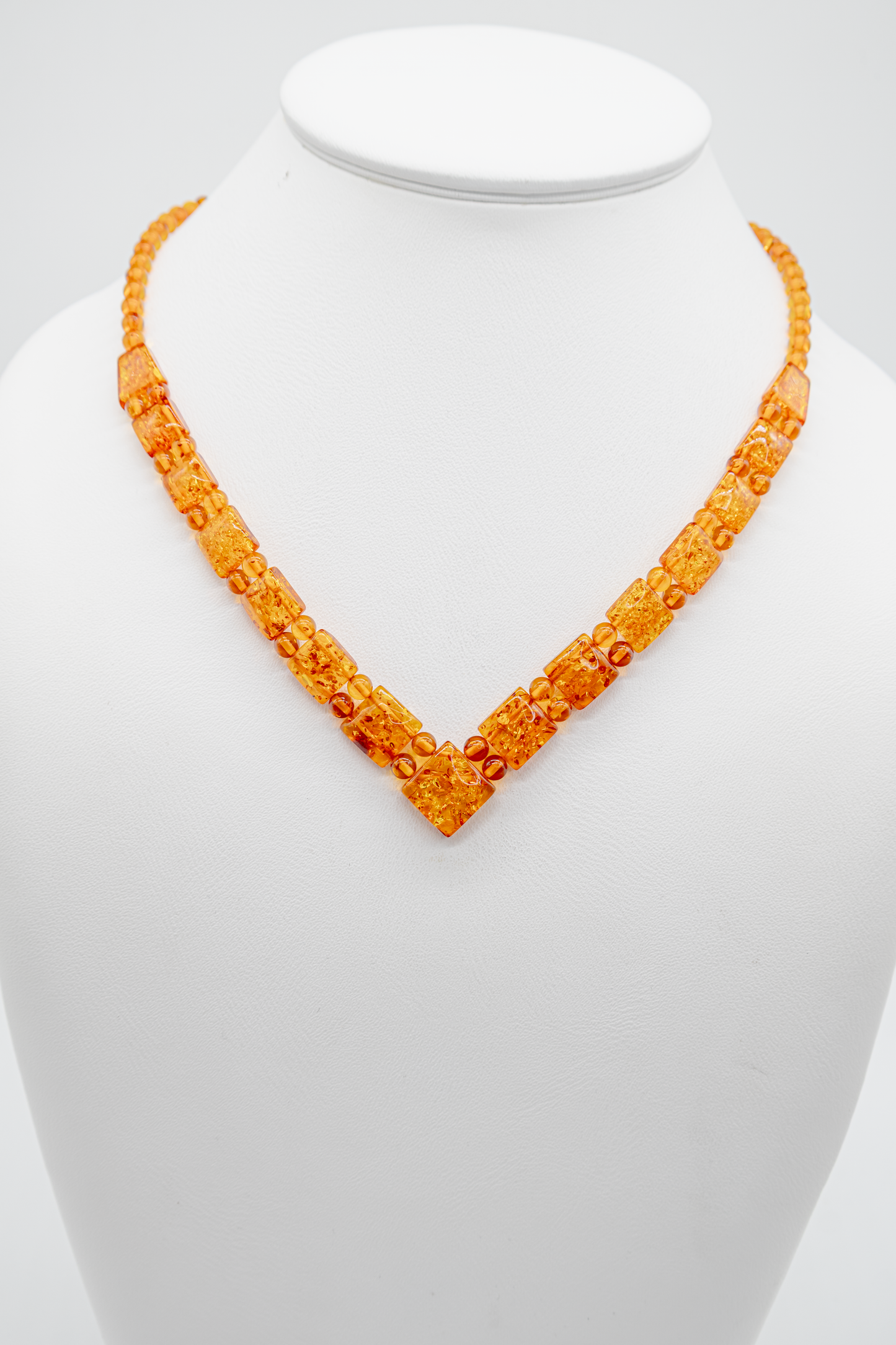 Bernstein Collier Unikat handgefertigt