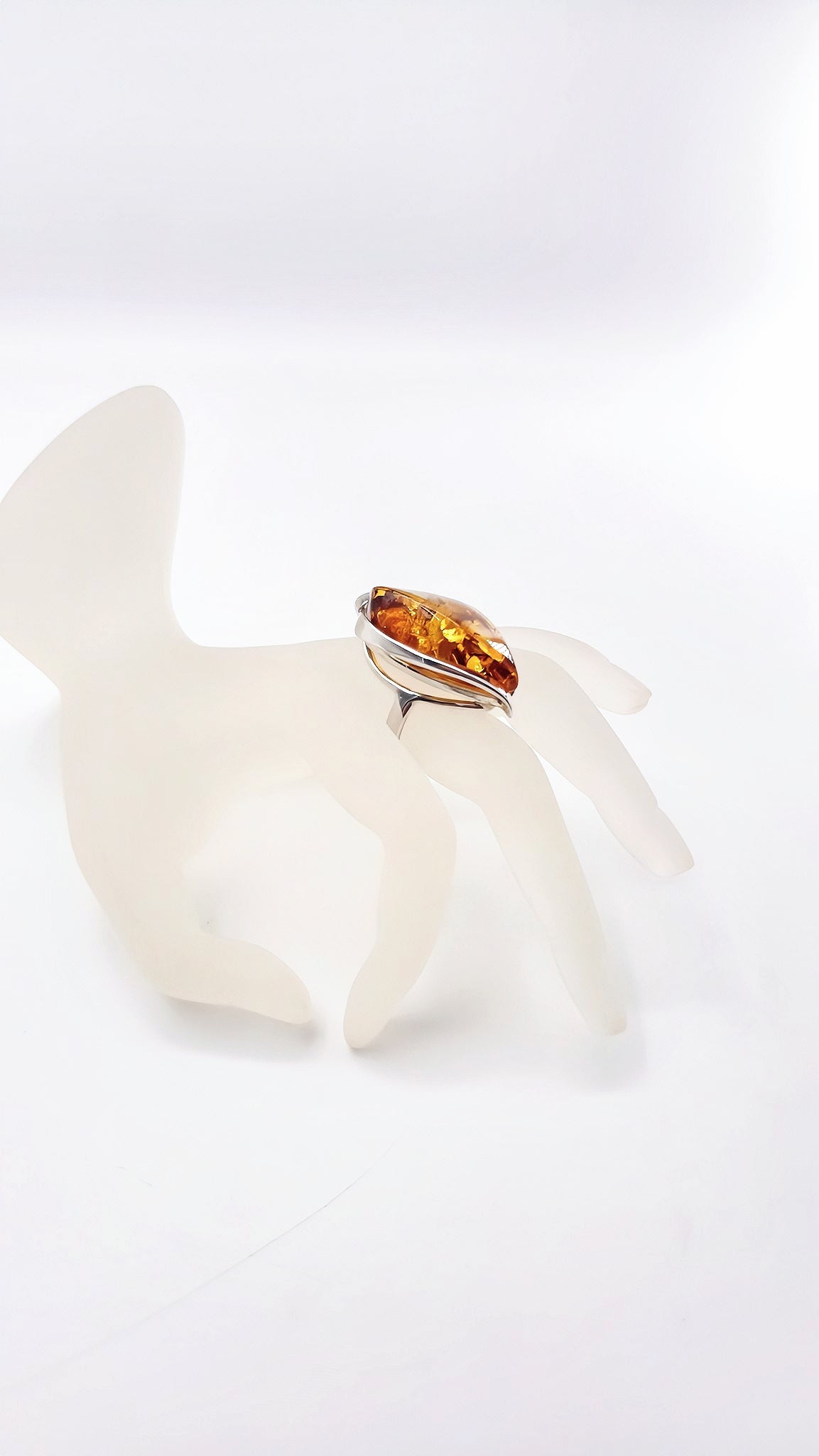 Your moment with a real amber ring