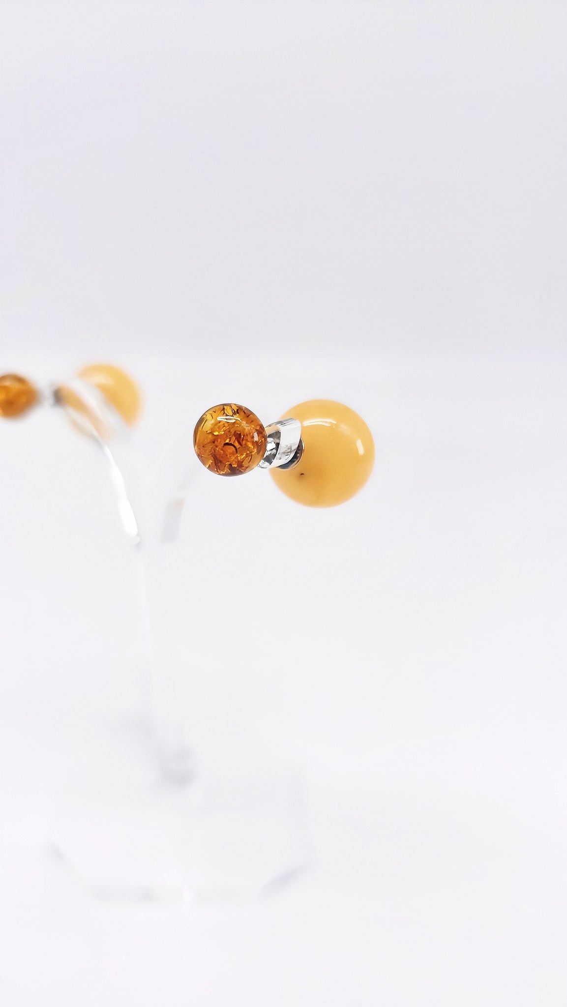 Women's amber jewelry earrings high-quality unique