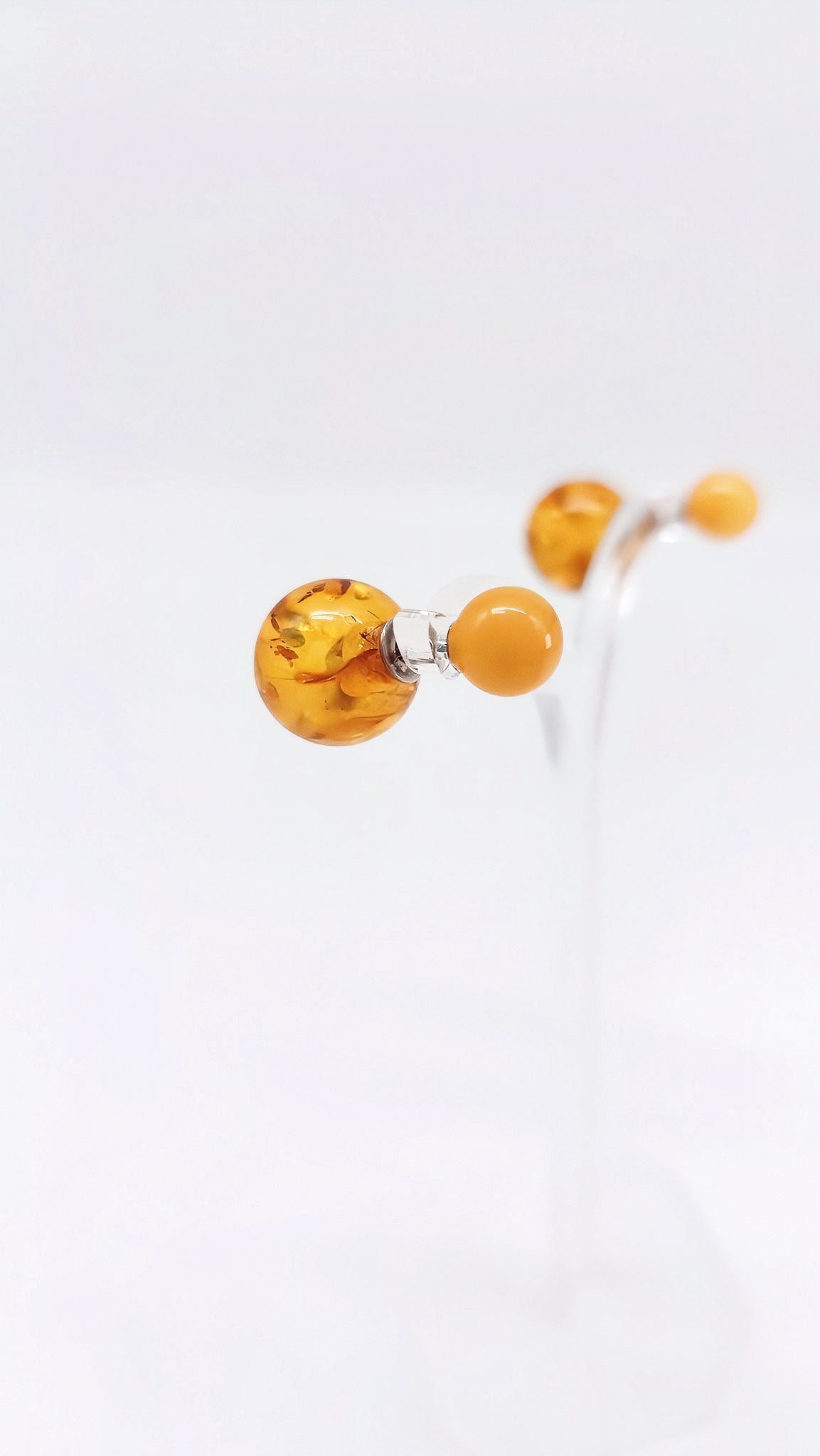 Women's amber jewelry earrings high-quality unique