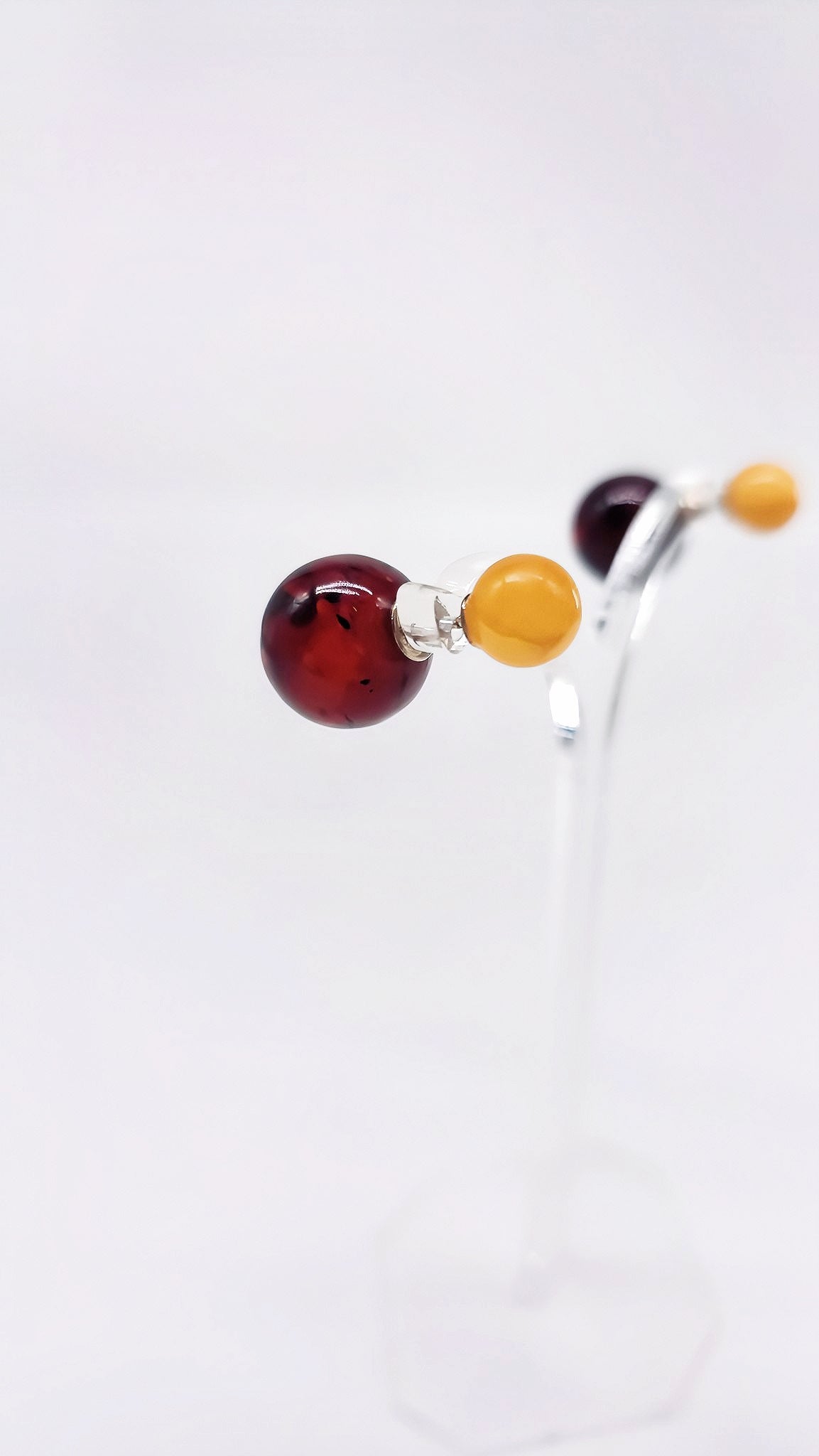 Women's amber jewelry earrings high-quality unique