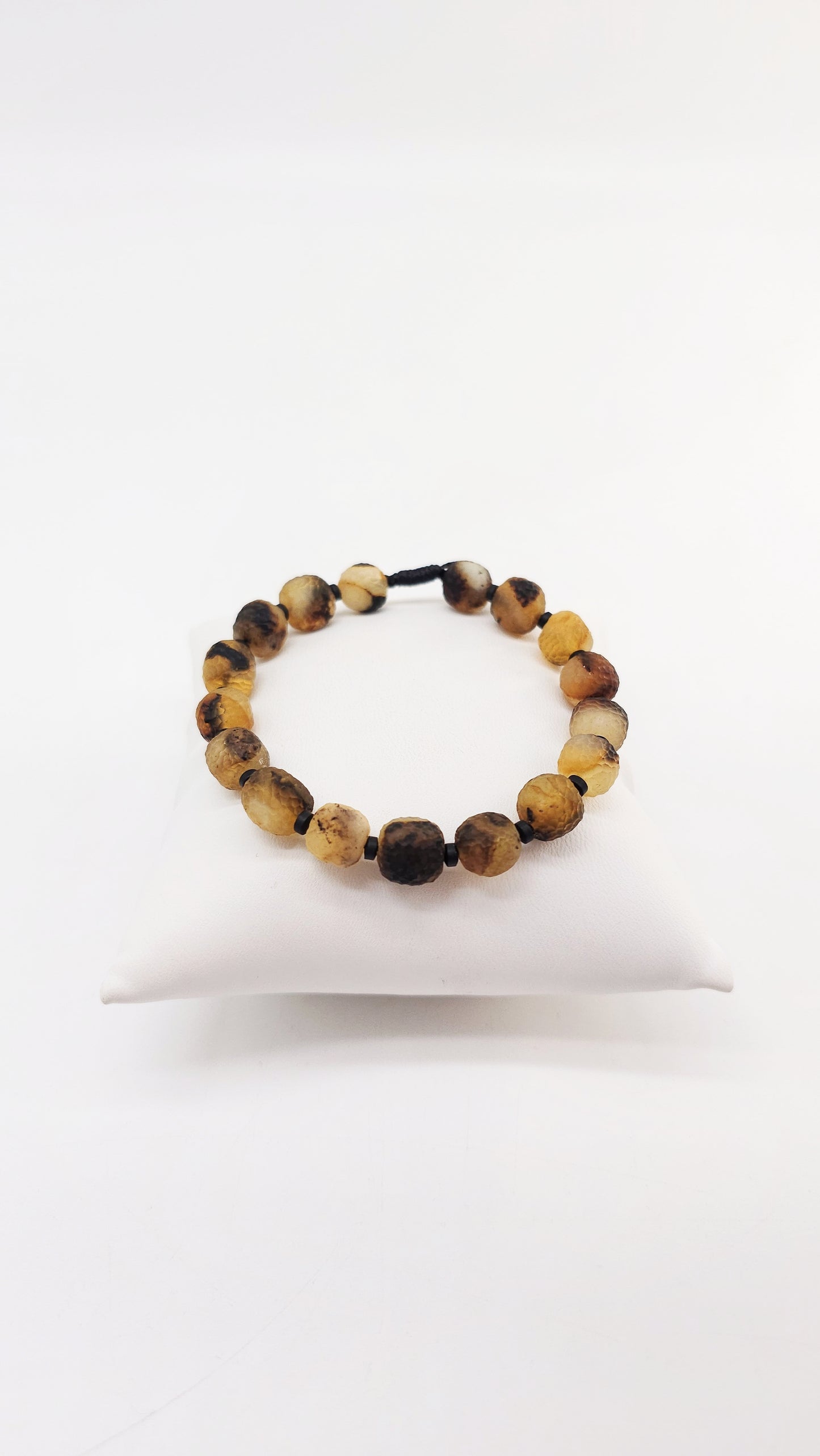 Rustic amber bracelet – for women &amp; men