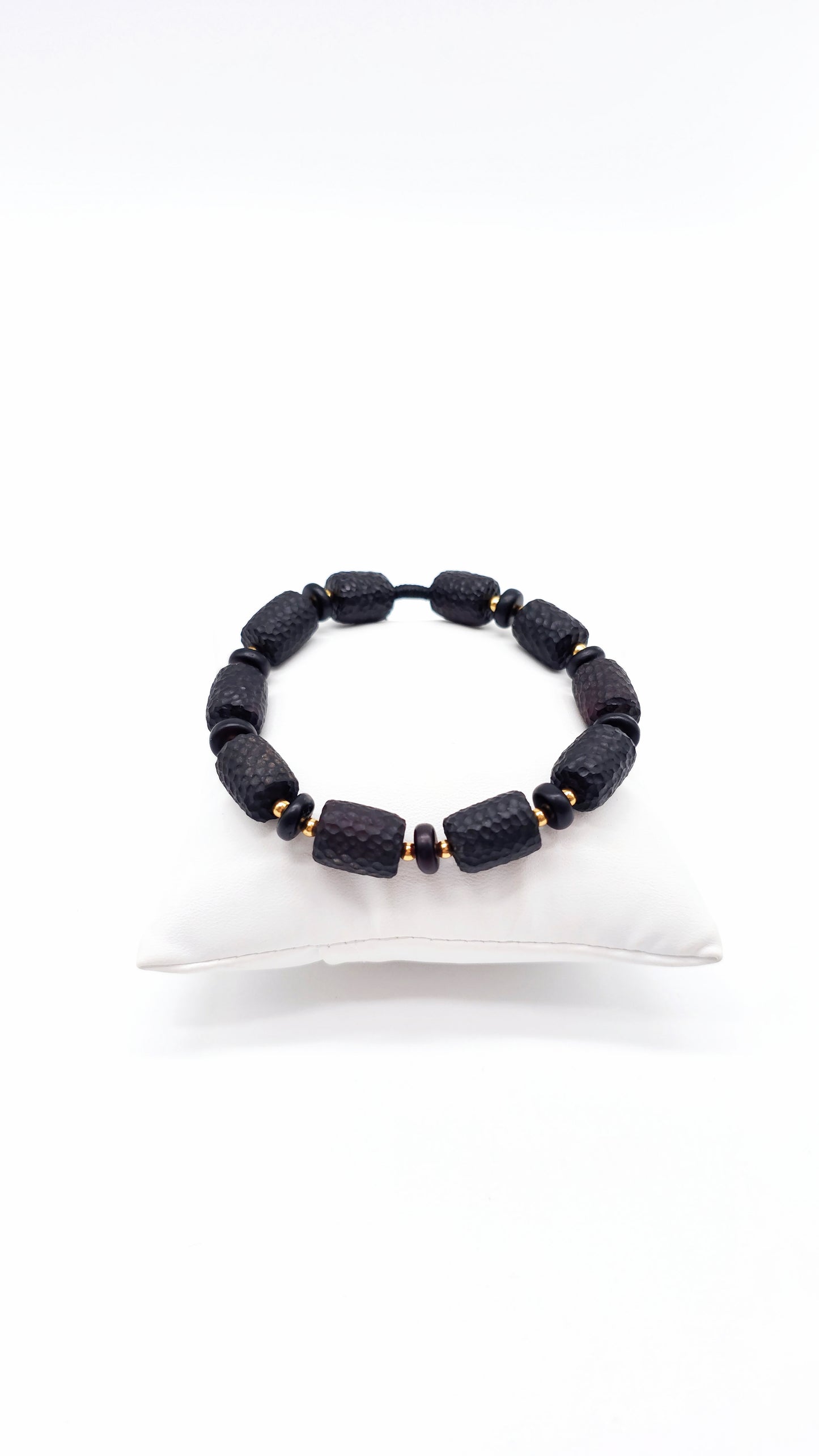 Bernsteinarmband mit subfossilem Holz – Unikat & Natur pur
