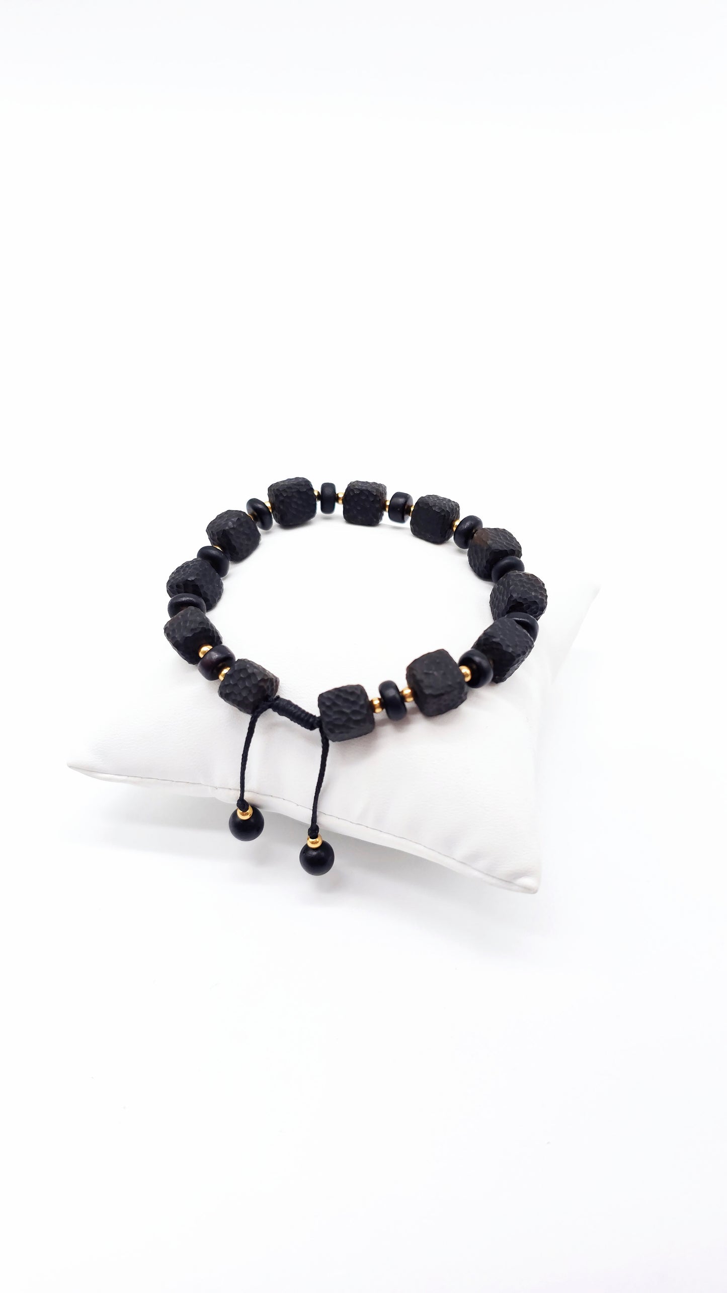 Bernsteinarmband mit subfossilem Holz – Unikat & Natur pur