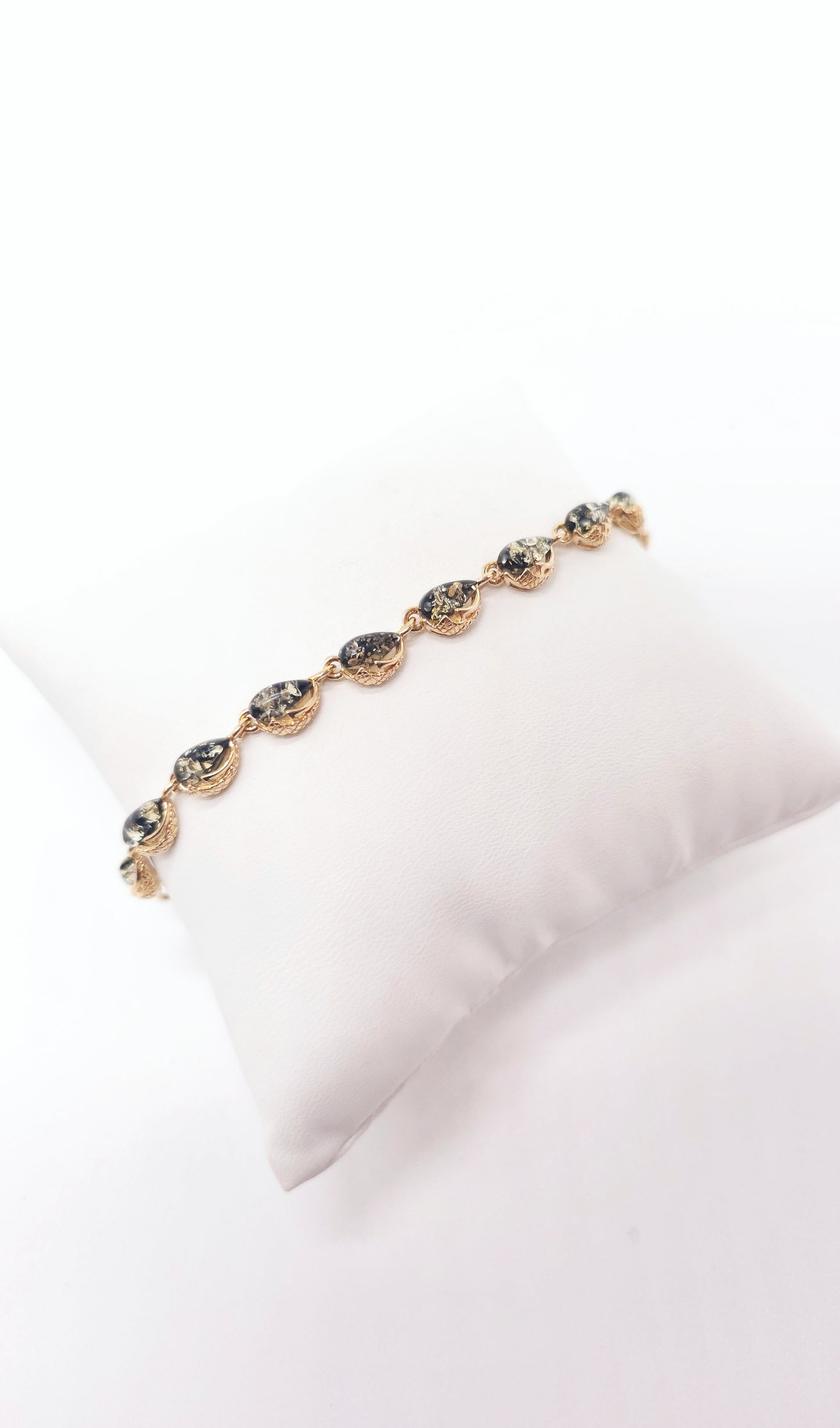 Amber drop bracelet – fine women’s jewelry