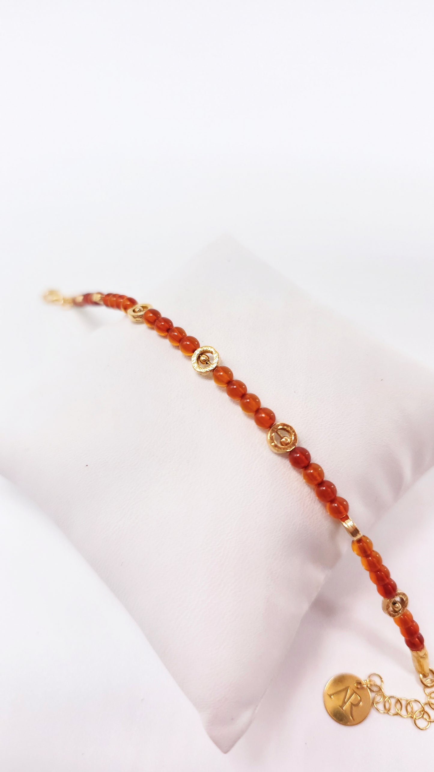 Women's bracelet, amber pearl bracelet