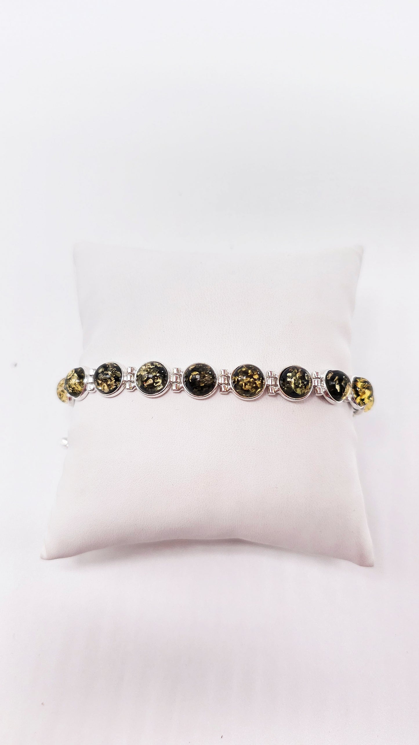 Bernsteinarmband mit Karabinerverschluss – elegant