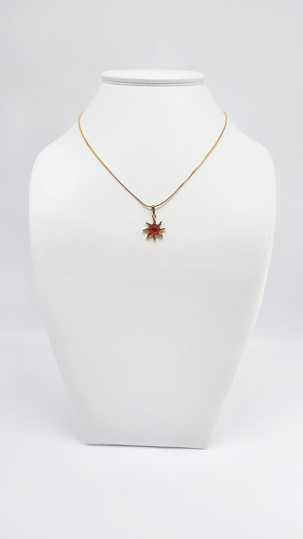 Exclusive sun jewelry made of gold-plated material
