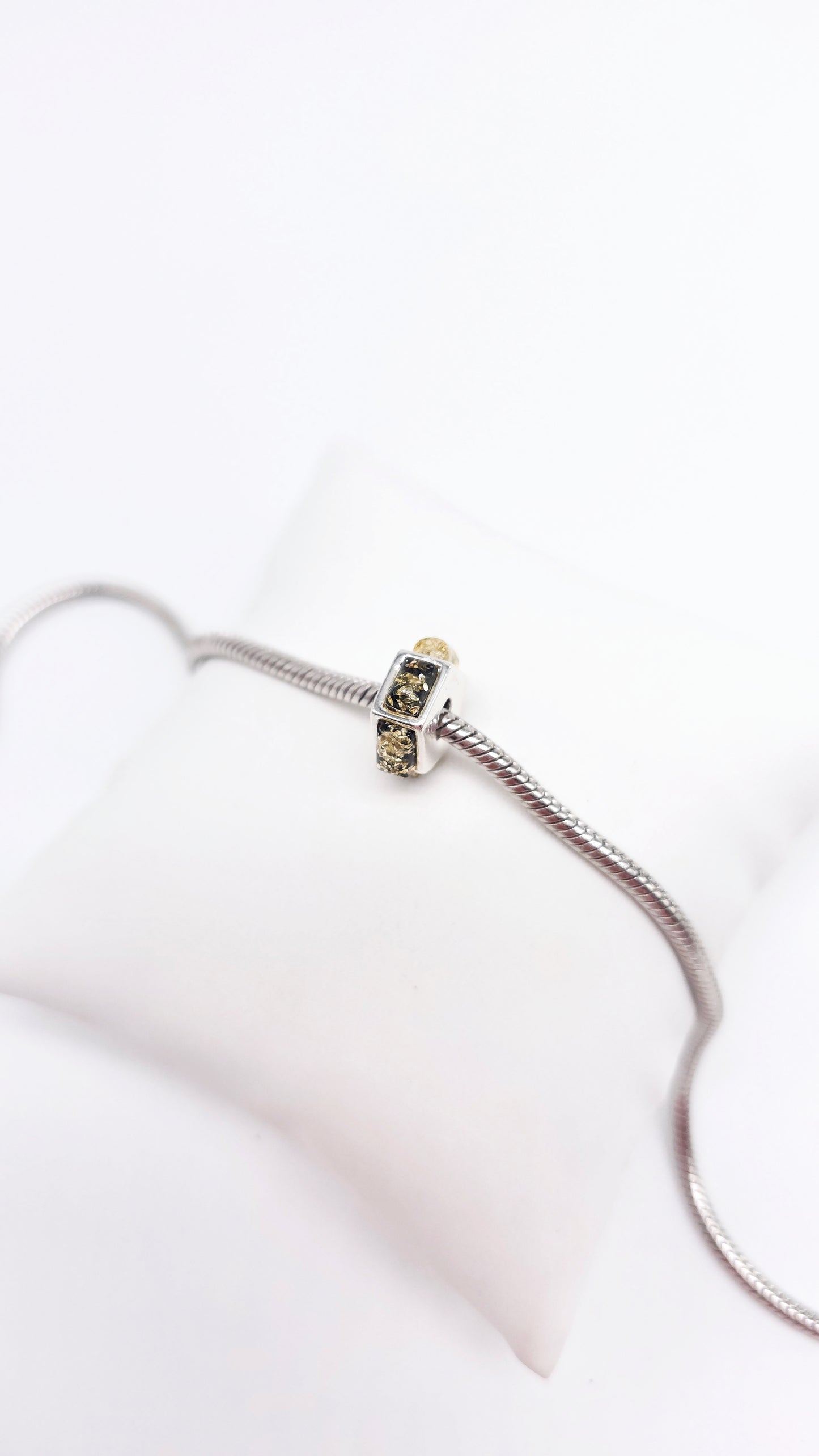 Charms Unikat mit 925 Silber für Ketten & Armbänder